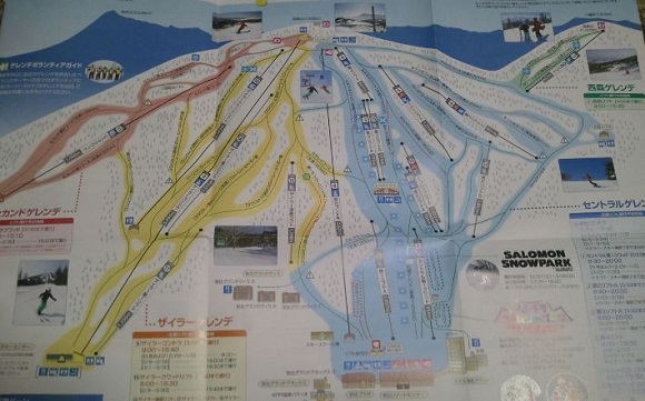 ゴンドラが2つあり大きくてコース数の多い安比高原スキー場(岩手県)